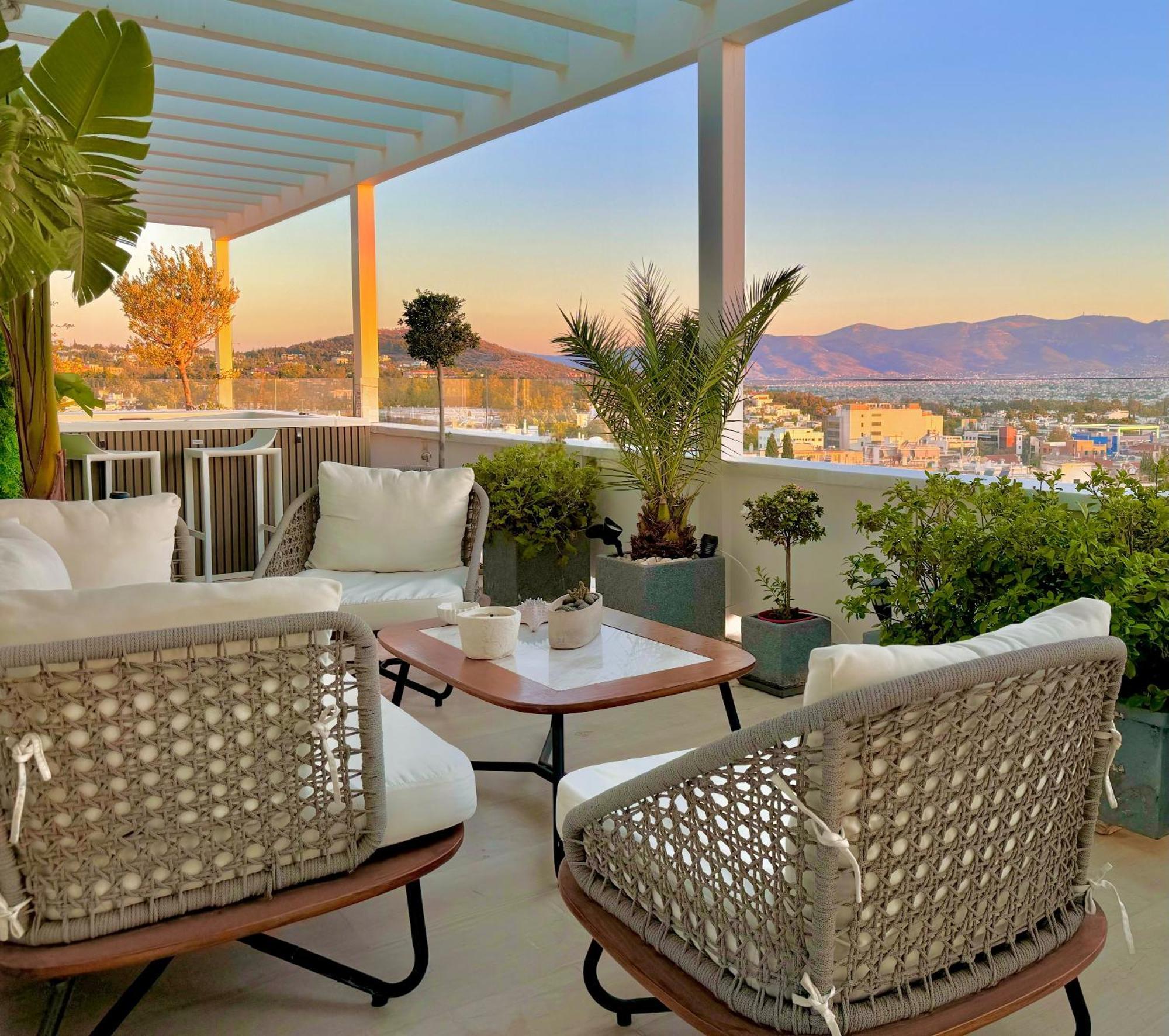 One 360 Skyline Athens Penthouses Exterior foto